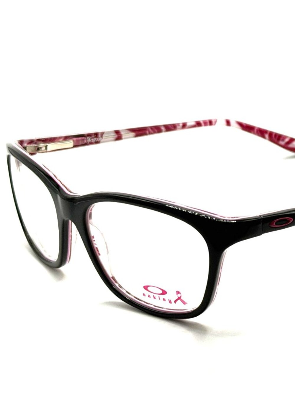 NEW OAKLEY TAUNT OX1091-0752 POLISHED BLACK WOMEN EYEGLASSES 52MM 16 130